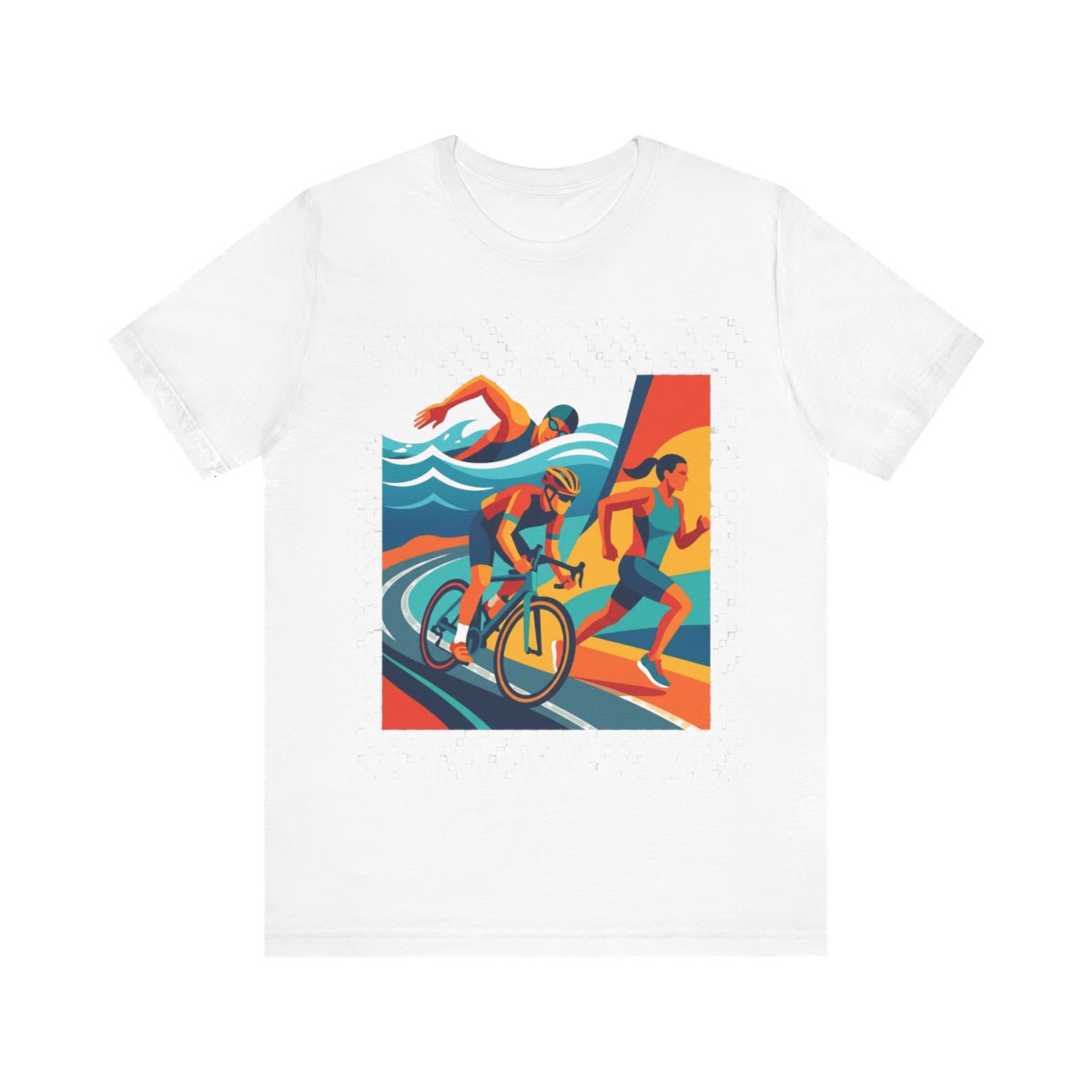 Triathlon Swim Bike Run - Tshirt