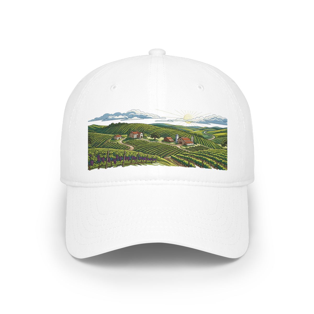 Vineyard Wine Country Rolling Hills - Cap