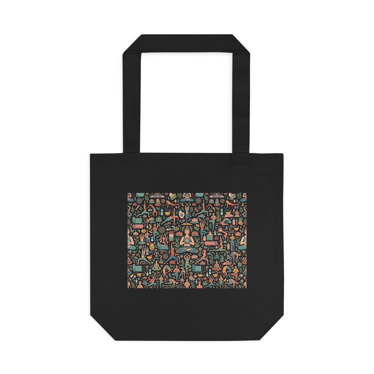 Yoga Pose Namaste - Tote Bag