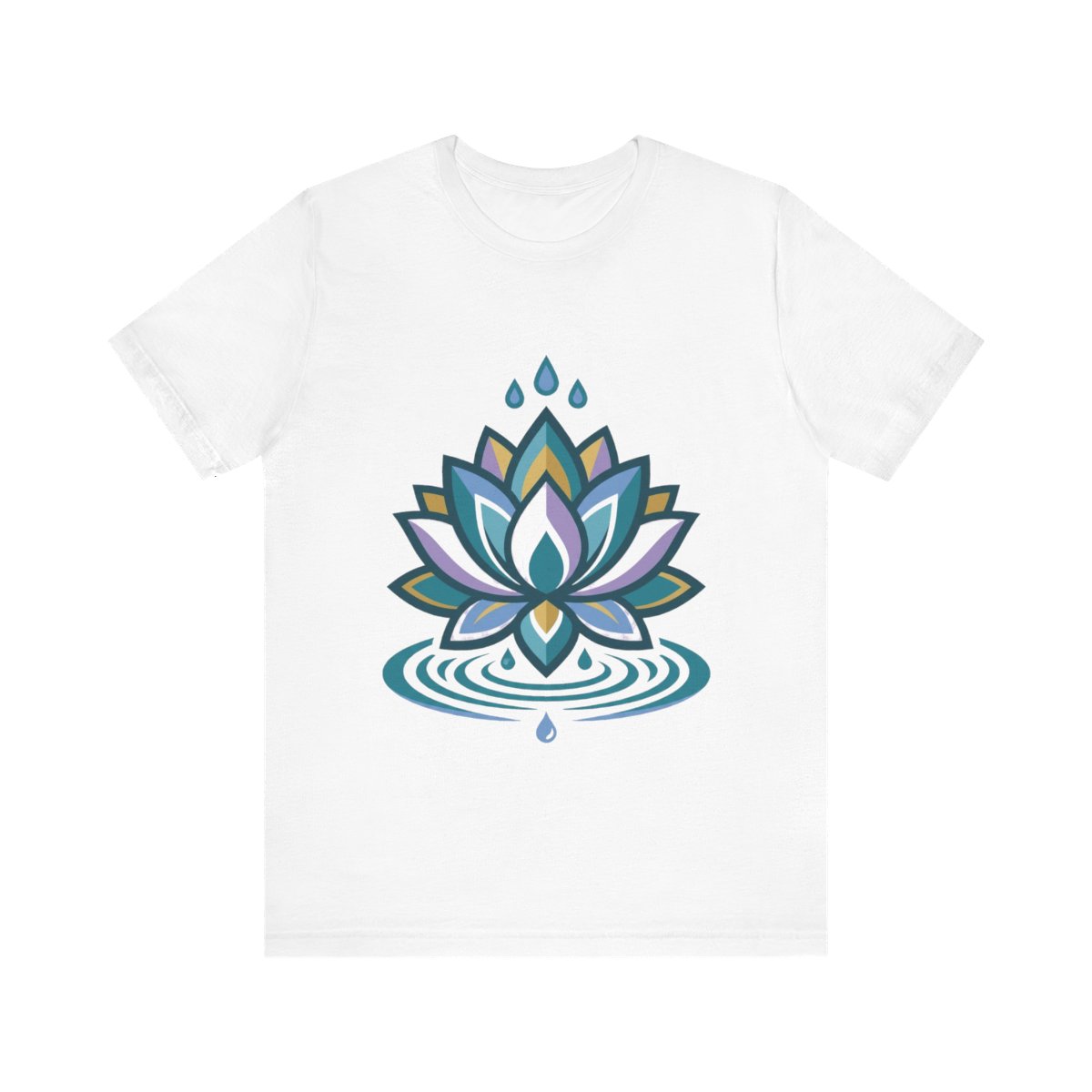 Zen Lotus Flower Mindfulness - Tshirt